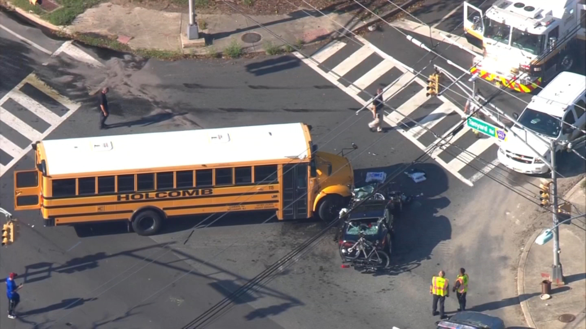 20 students were on school bus when it crashed into car in NJ – NBC10 ...