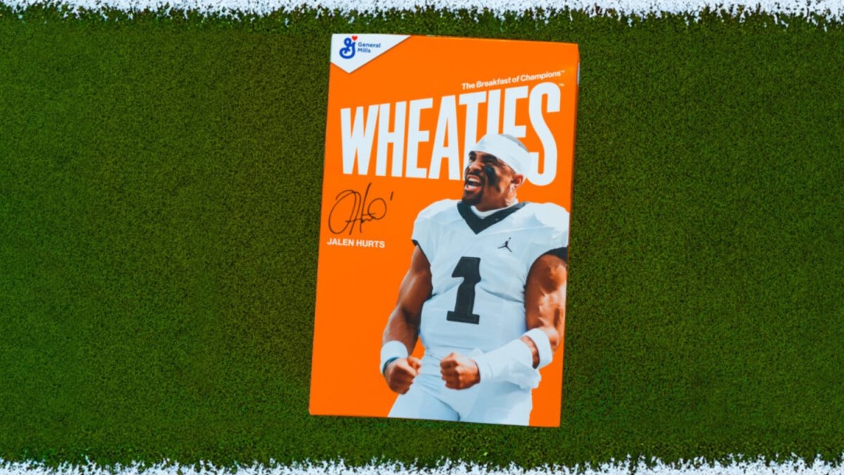 Eagles QB Jalen Hurts Featured on Limited-Edition Wheaties Box