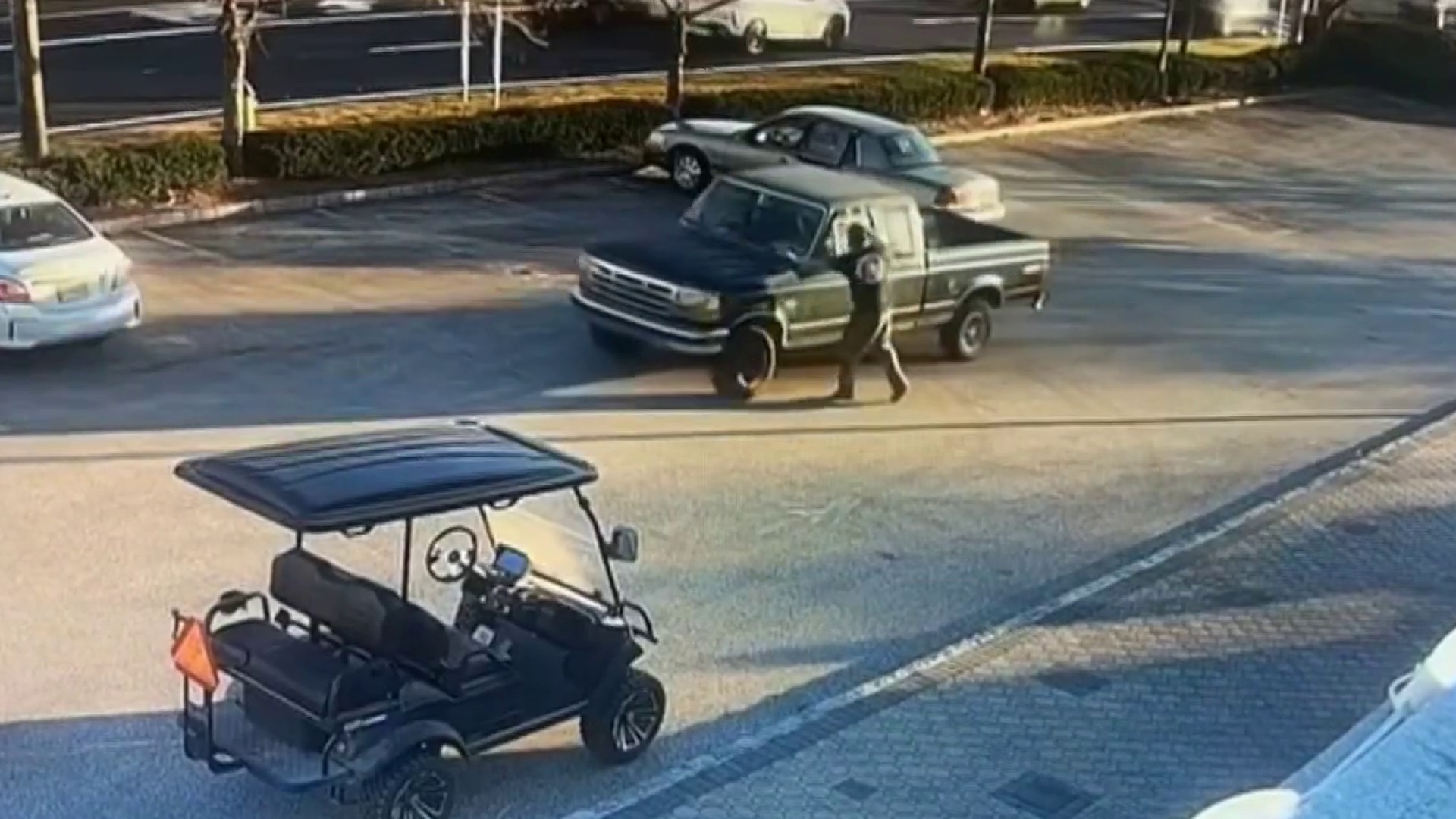 Caught on Cam: Truck stolen at NJ Glow Spooky Speedway