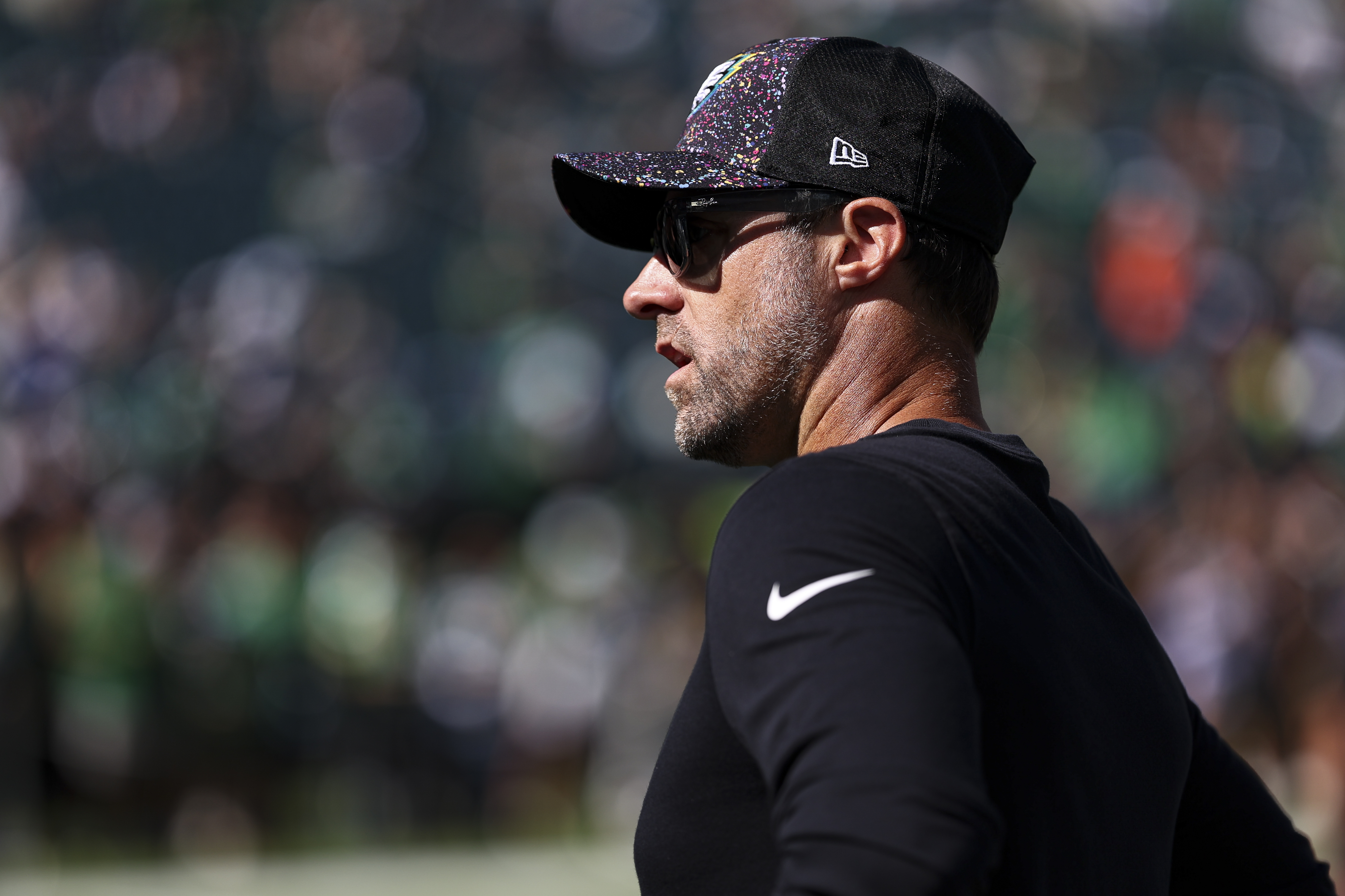 The Eagles fired offensive coordinator Kevin Patullo, the team announced on Tuesday, Jan. 13.