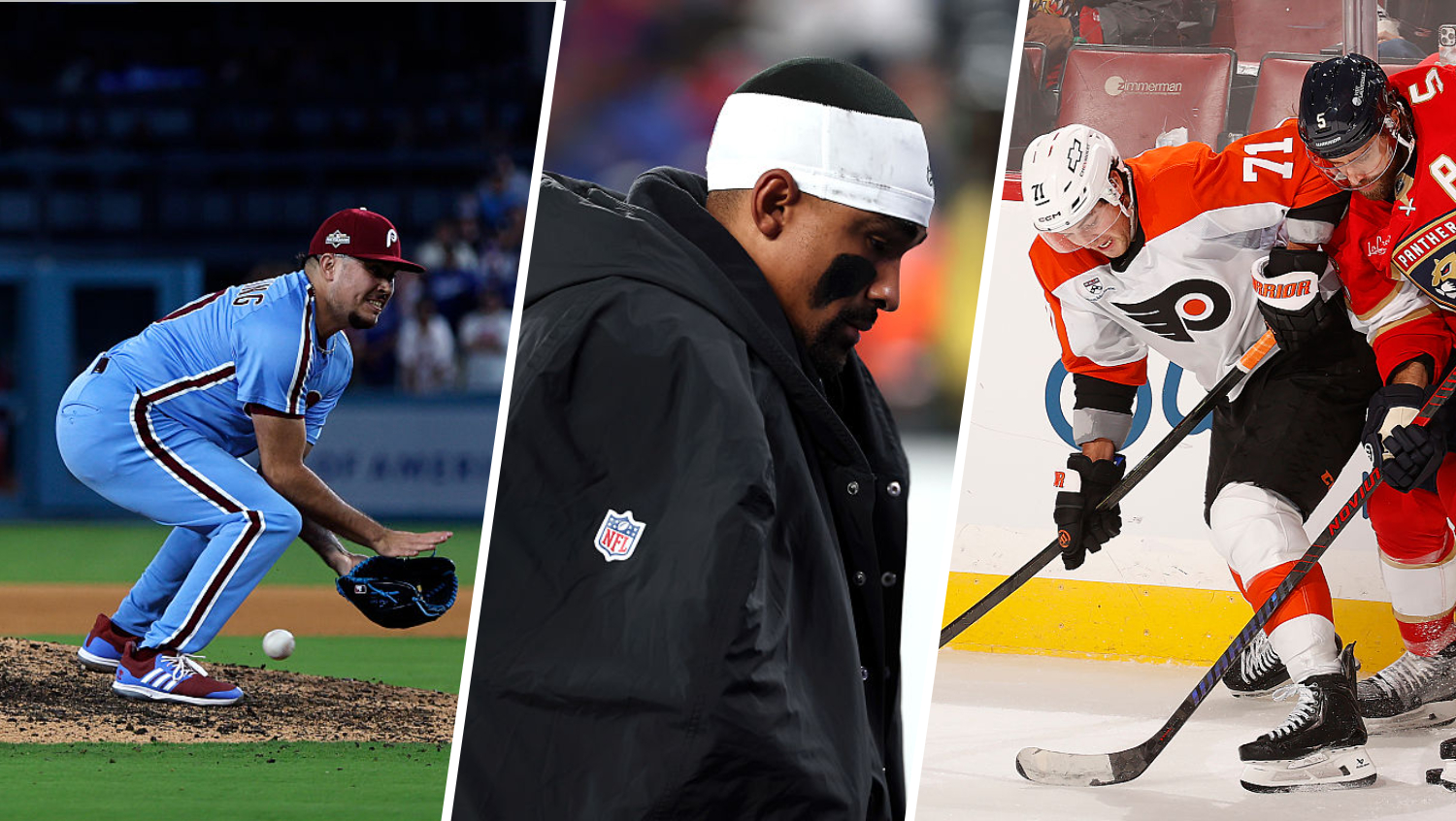 A brutal night for Philly sports as Phillies, Eagles and Flyers all lose