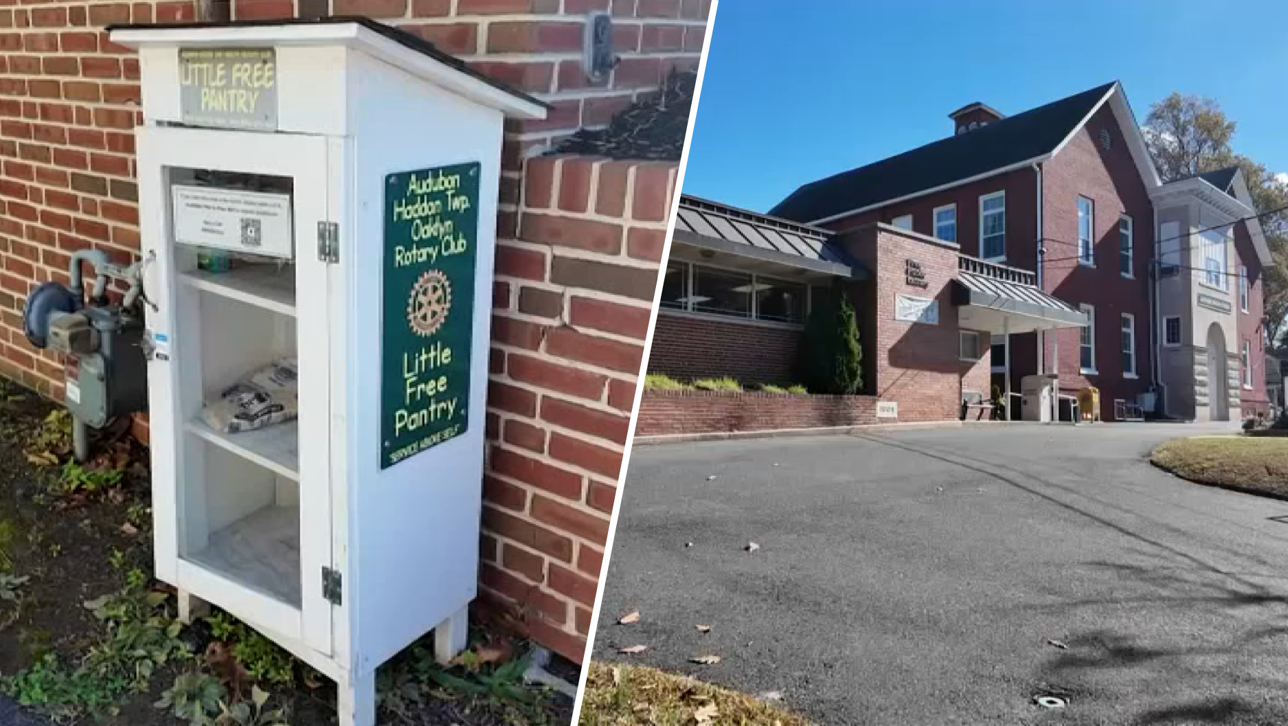 Vandals destroy donations at Audubon Public Library's Free Little Pantry