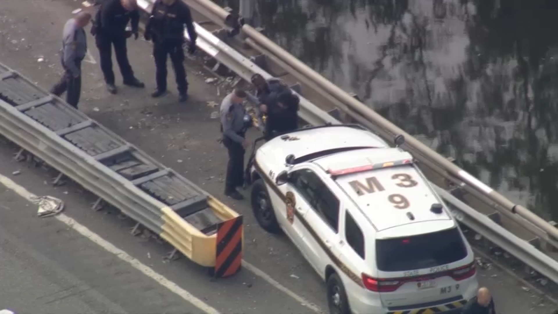 4 charged with leading Pa. troopers on chase, crashing into patrol cars
