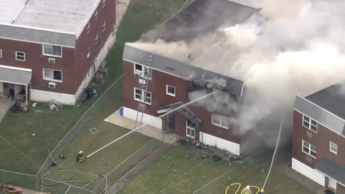 Part of Philly home collapsed as crews worked to knock down fire ...
