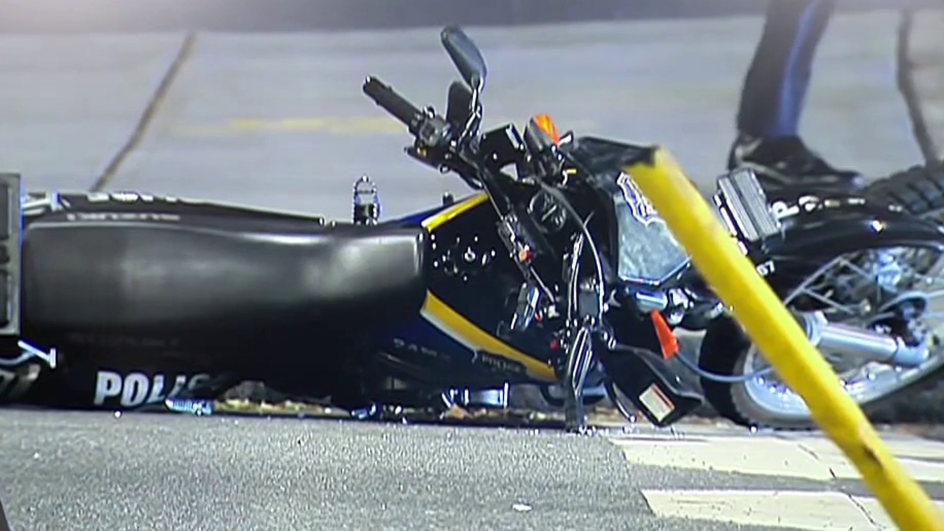 Officer on dirt bike hurt in crash on Broad Street in North Philly