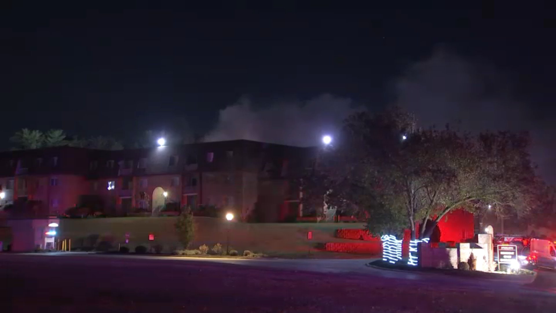 Firefighter, several people injured after Camden County apartment complex fire