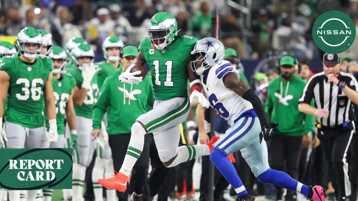 Eagles grades by position after crushing loss in Dallas NBC10