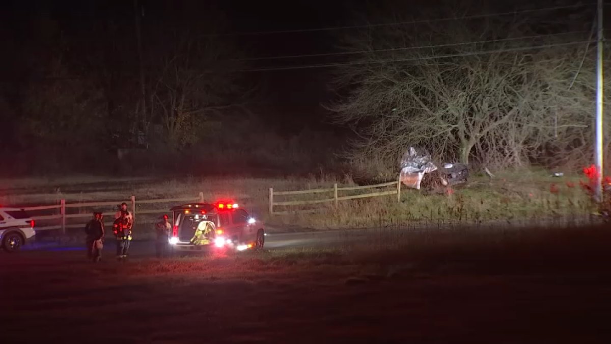 Two people are dead, and a third person has been hospitalized after a police chase ended in a crash in Chester County, Pennsylvania.
