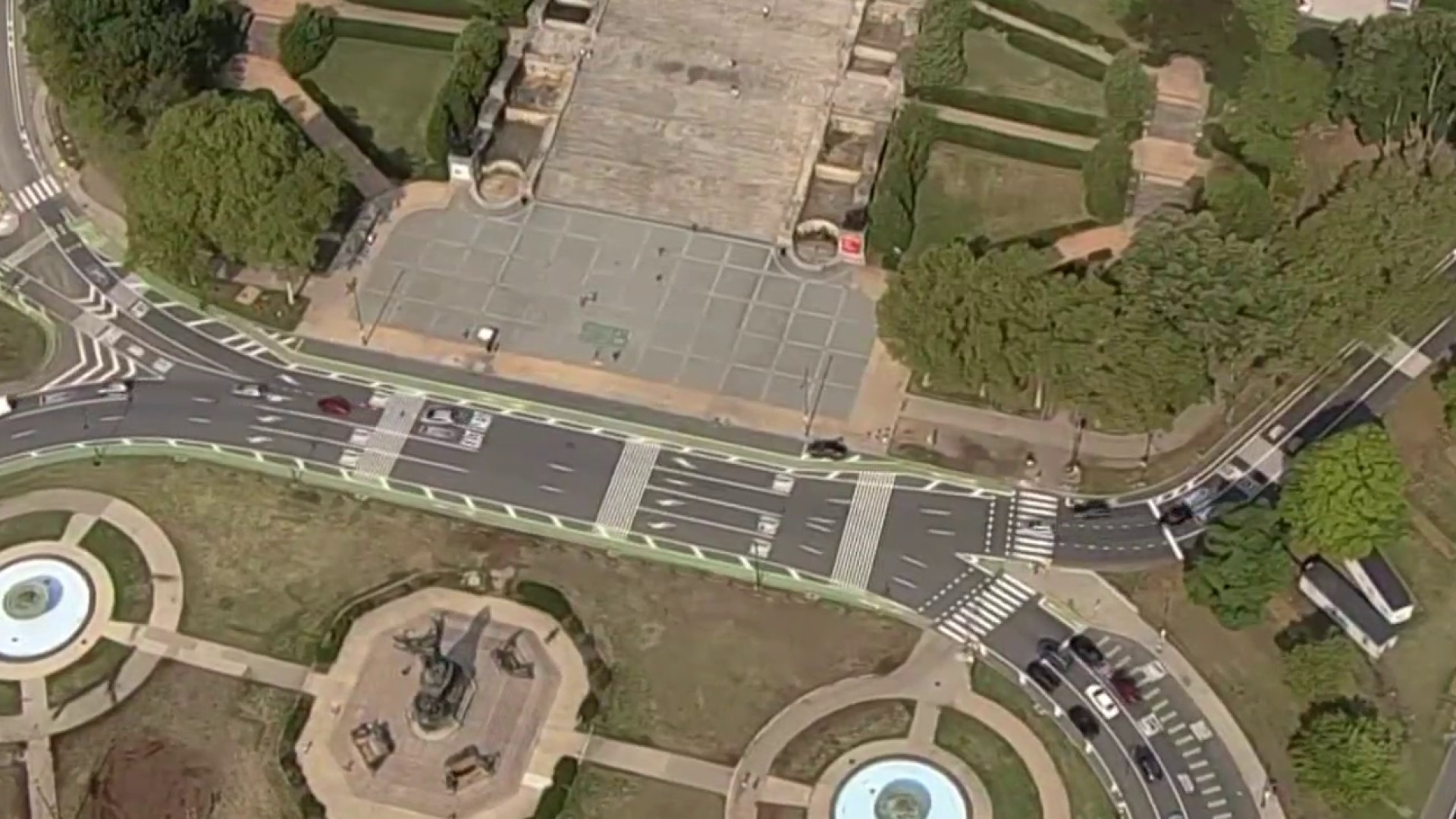 60-day warning period begins for red light cameras on Kelly Drive at Eakins Oval