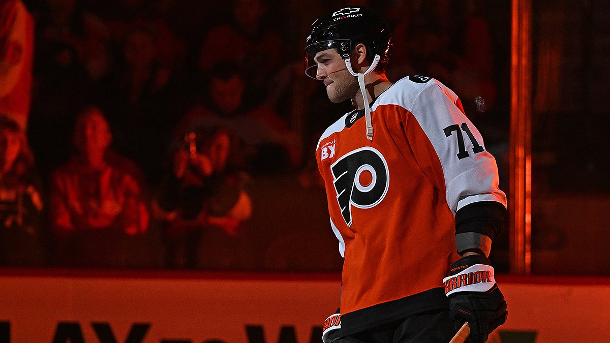 Flyers' Tyson Foerster Out Several Games Lower-Body Injury