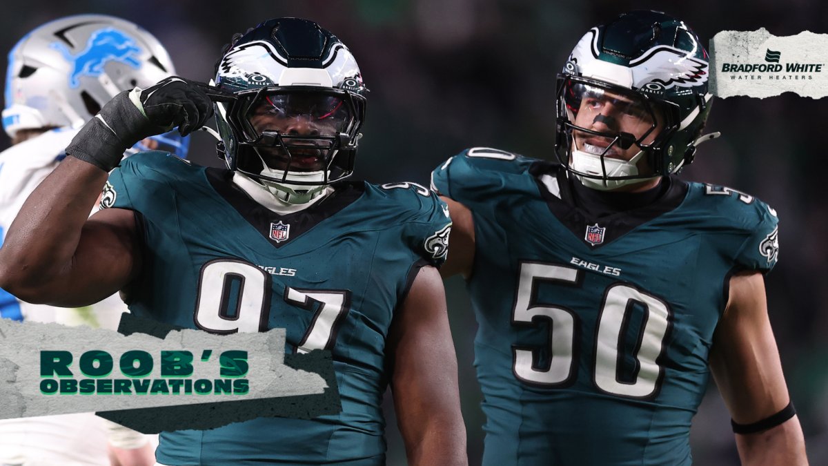 Roob’s Observations as Eagles defense dominates in win over Lions ...