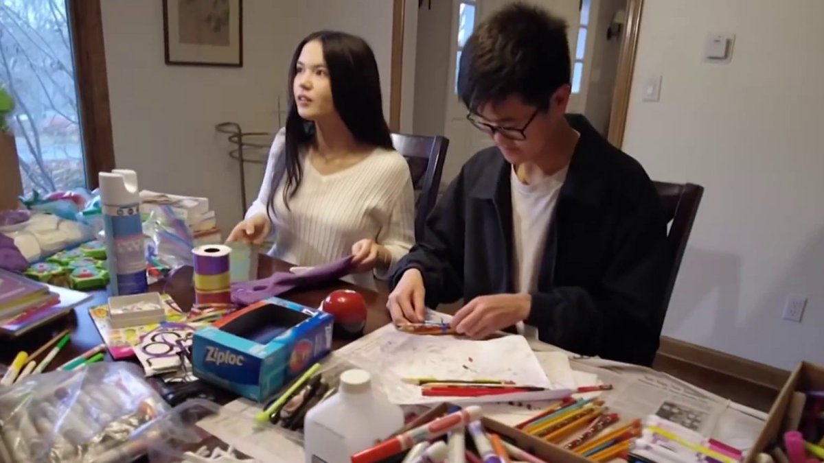 Connecticut high schoolers turn old, dusty pencils into a global art movement