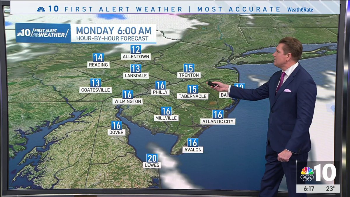 Bitter cold temperatures grip region after weekend snow – NBC10 ...