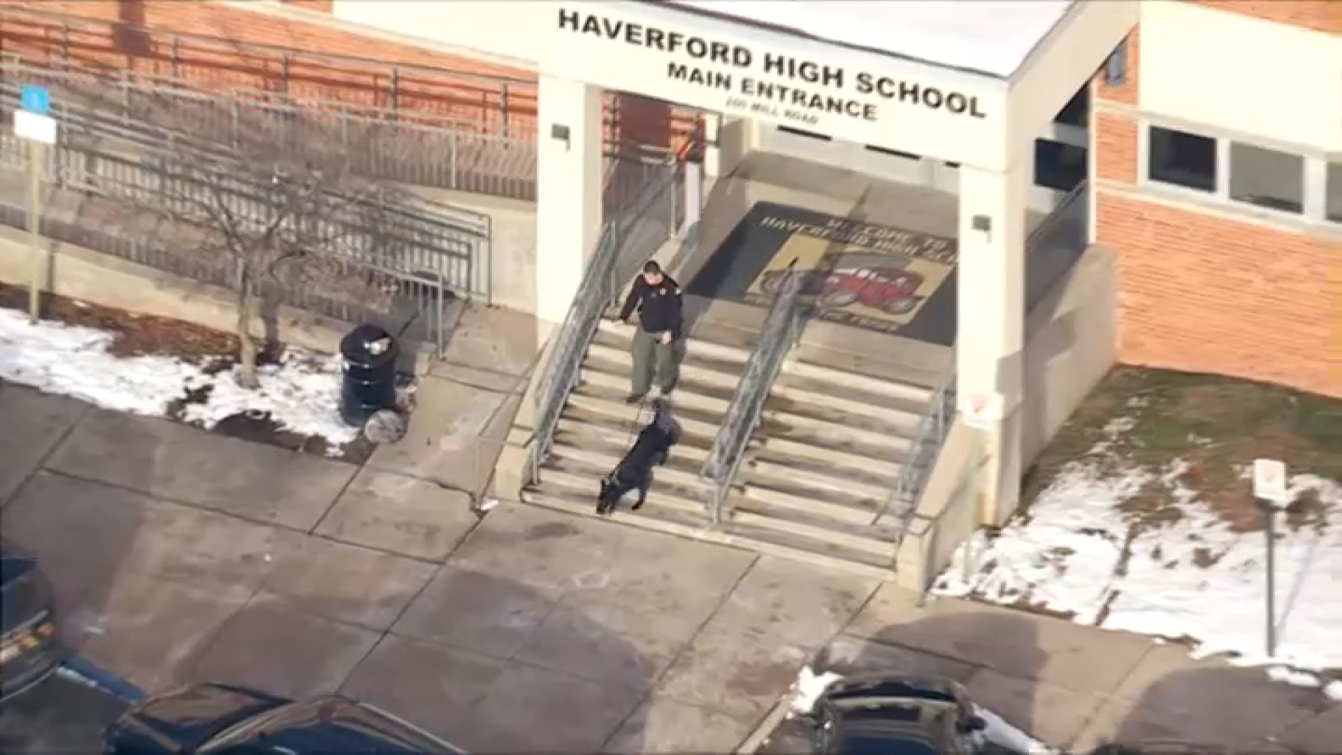 Haverford High School evacuated, students dismissed amid bomb threat
