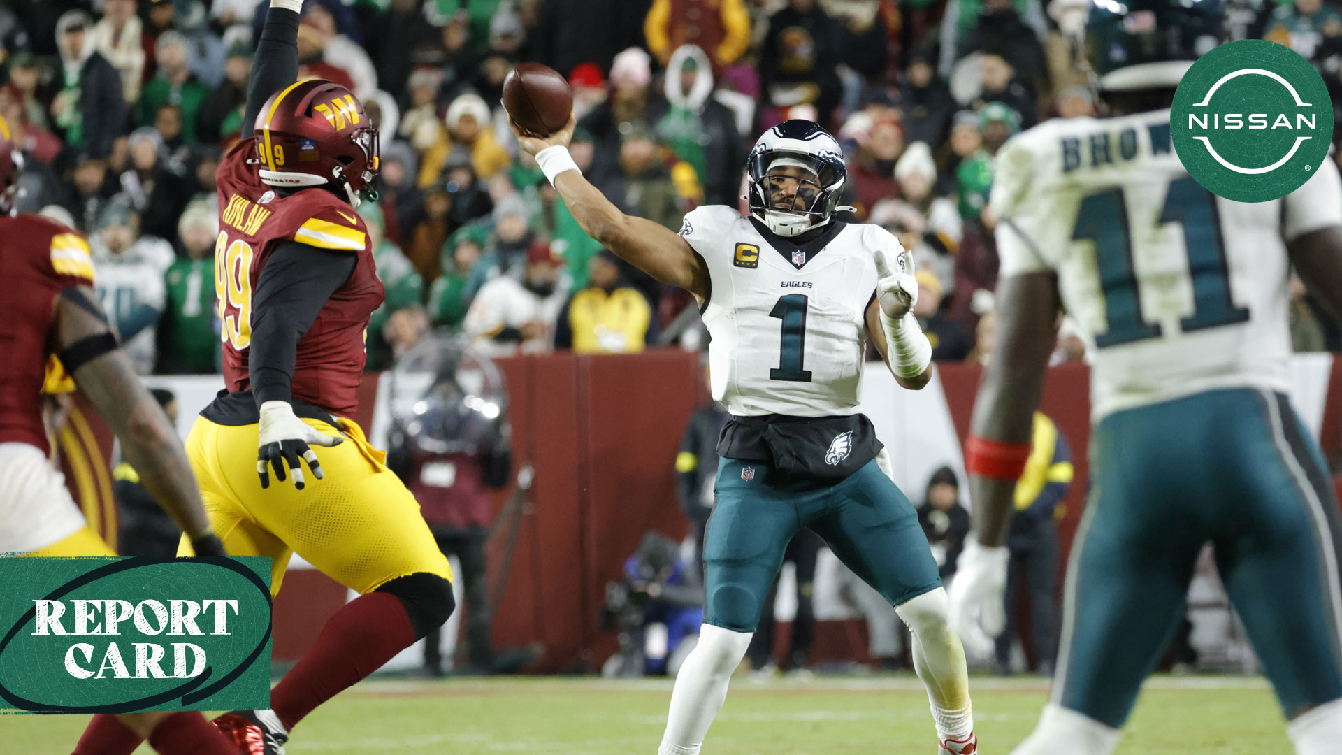 Eagles grades by position after division-clinching win over Commanders