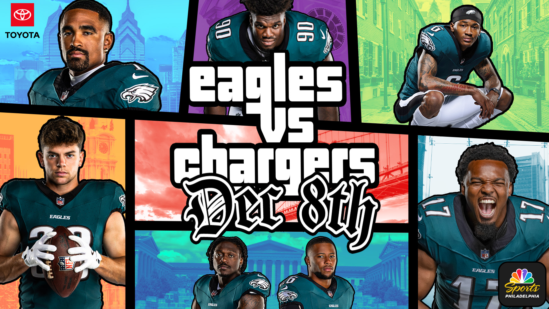 Live updates: Eagles look to stop bleeding vs. Chargers on Monday Night Football
