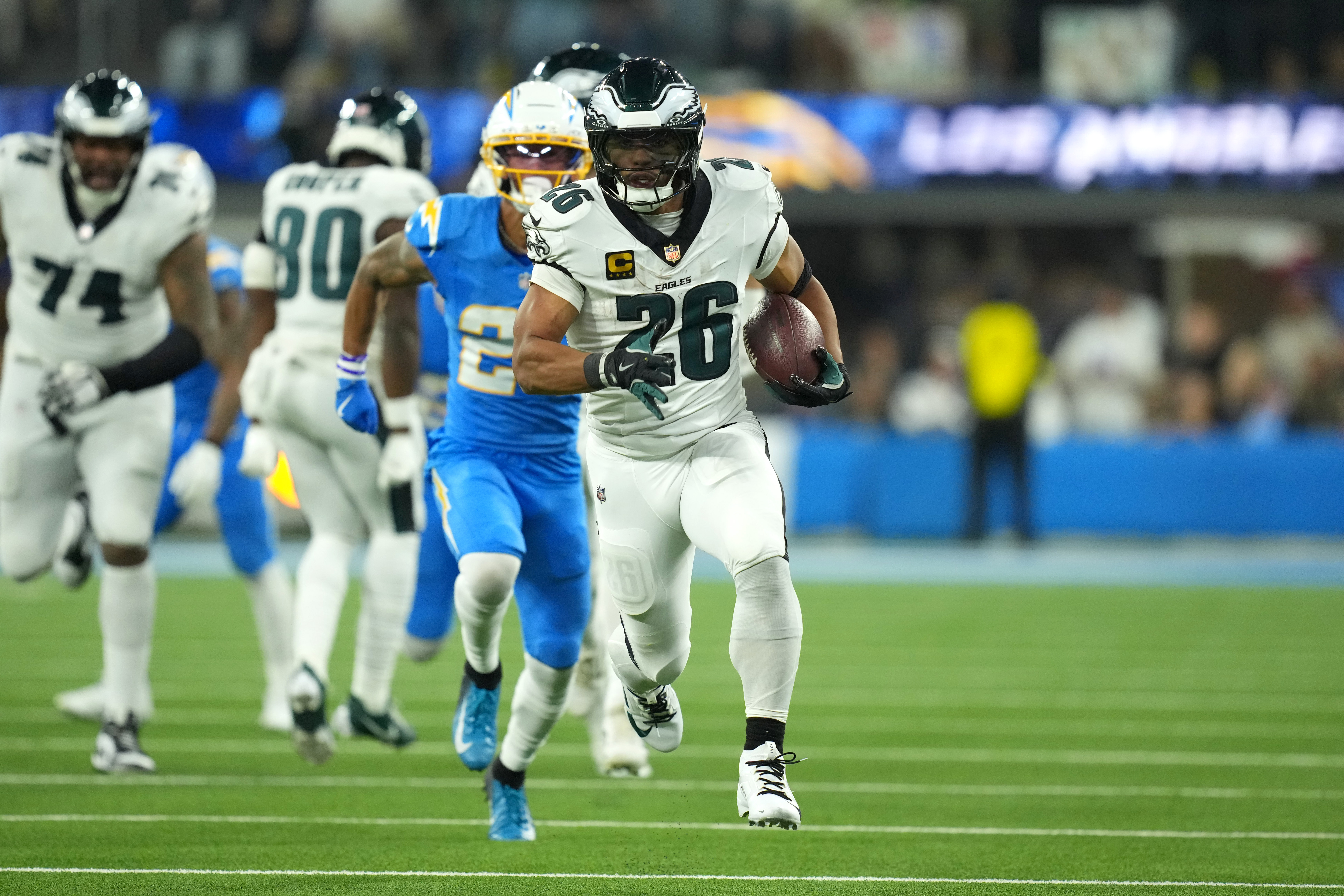 Recap: Eagles can't catch break against Chargers in third straight loss