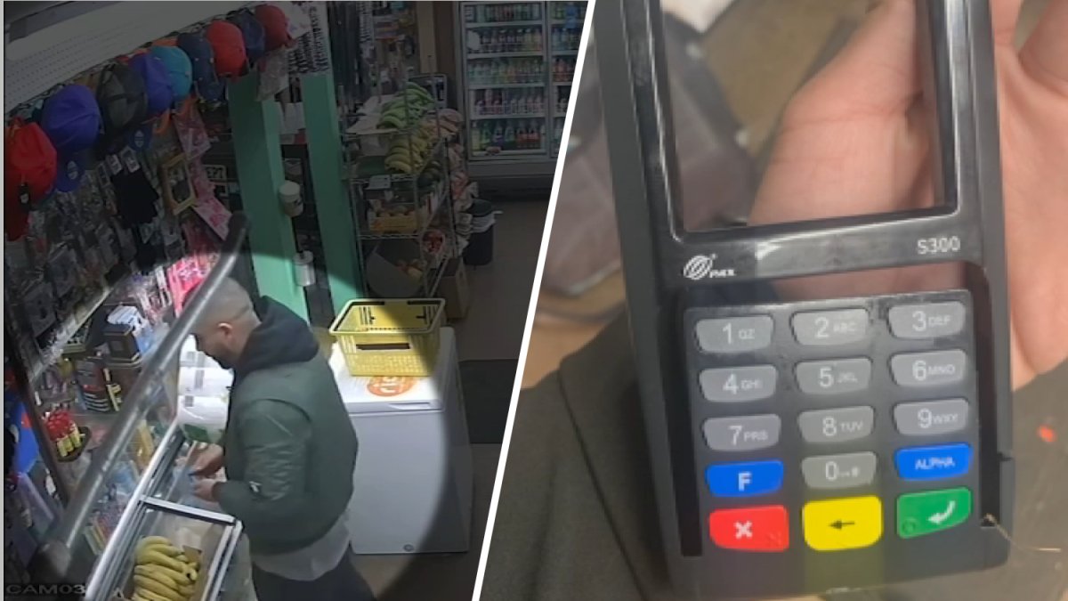 New Jersey store clerk spots skimming device as potential thieves try to install it