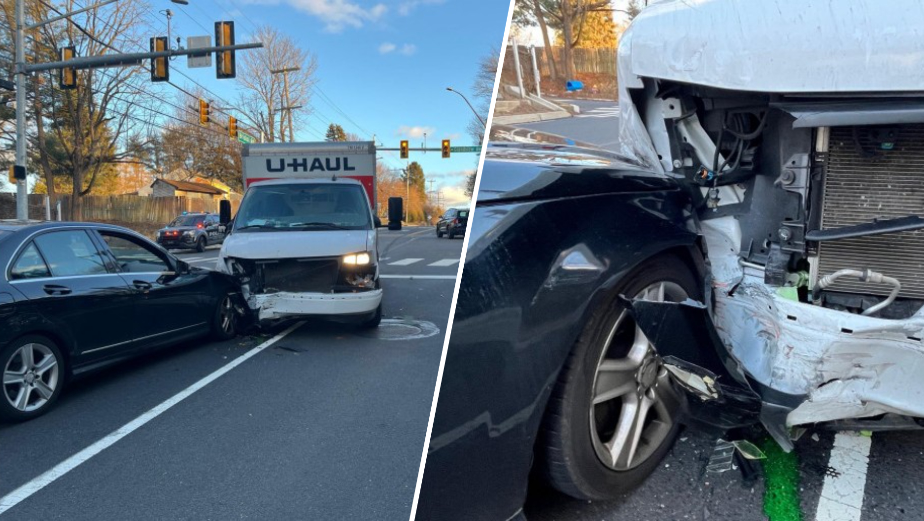 Police arrest man after chasing him in stolen U-Haul truck through Bucks County