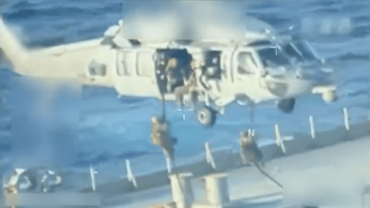 U.S. Coast Guard intercepts a second oil tanker off the Venezuelan coast