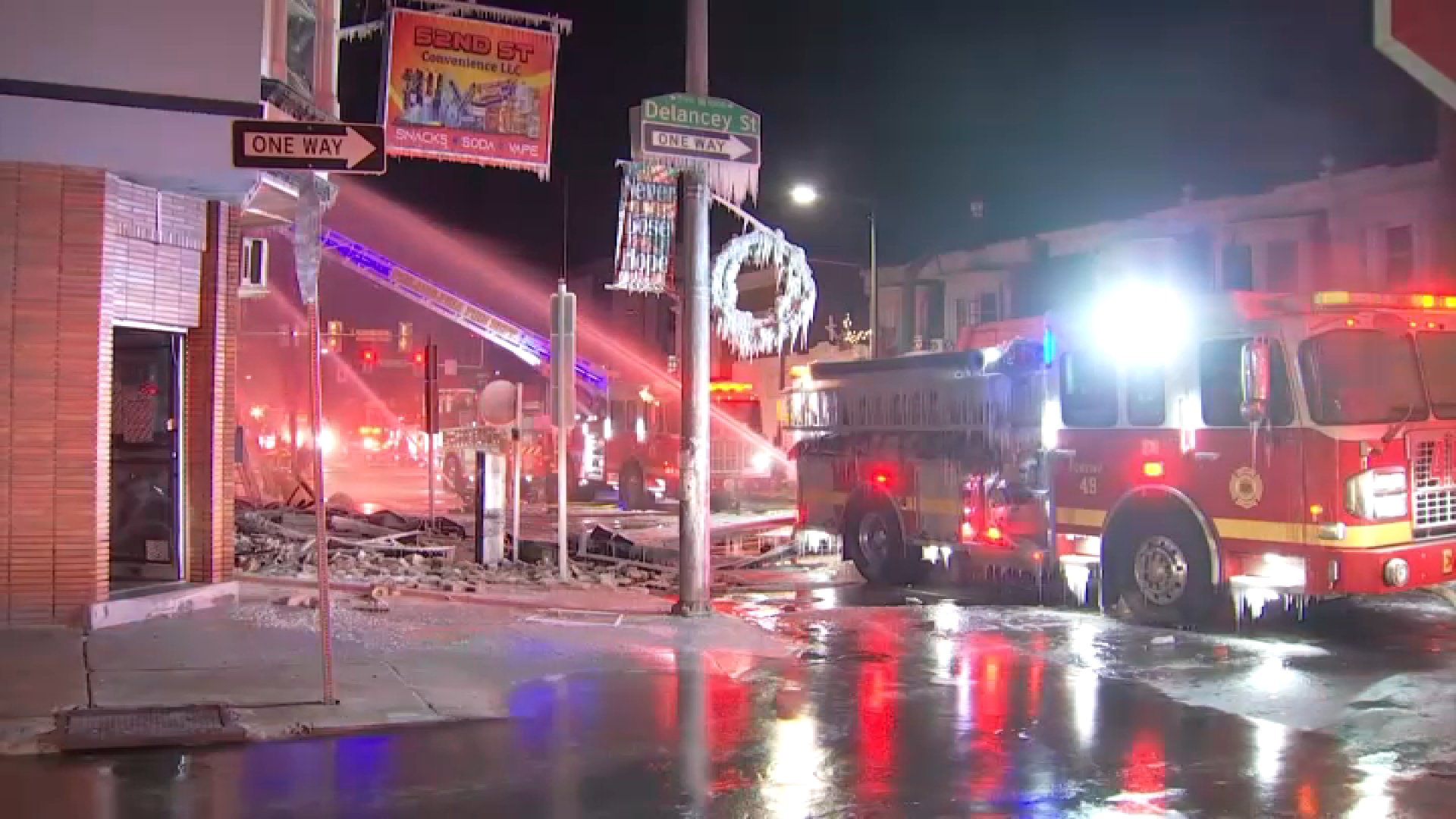 Philadelphia firefighters battle several overnight fires in extreme cold