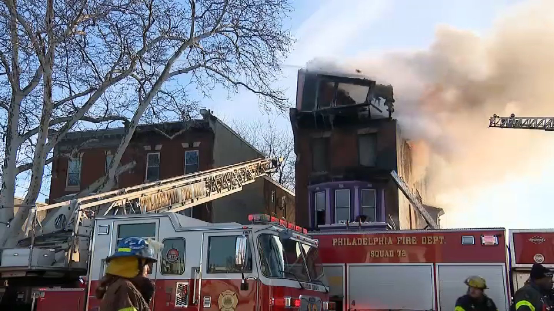 Crews worked through extreme cold to put out apartment fire in North Philly