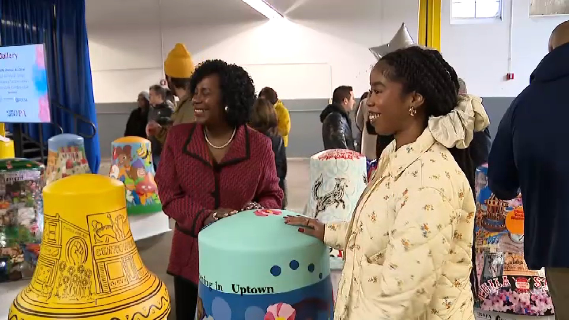 Philadelphia rings in America's birthday with unveiling of replica Liberty Bells 