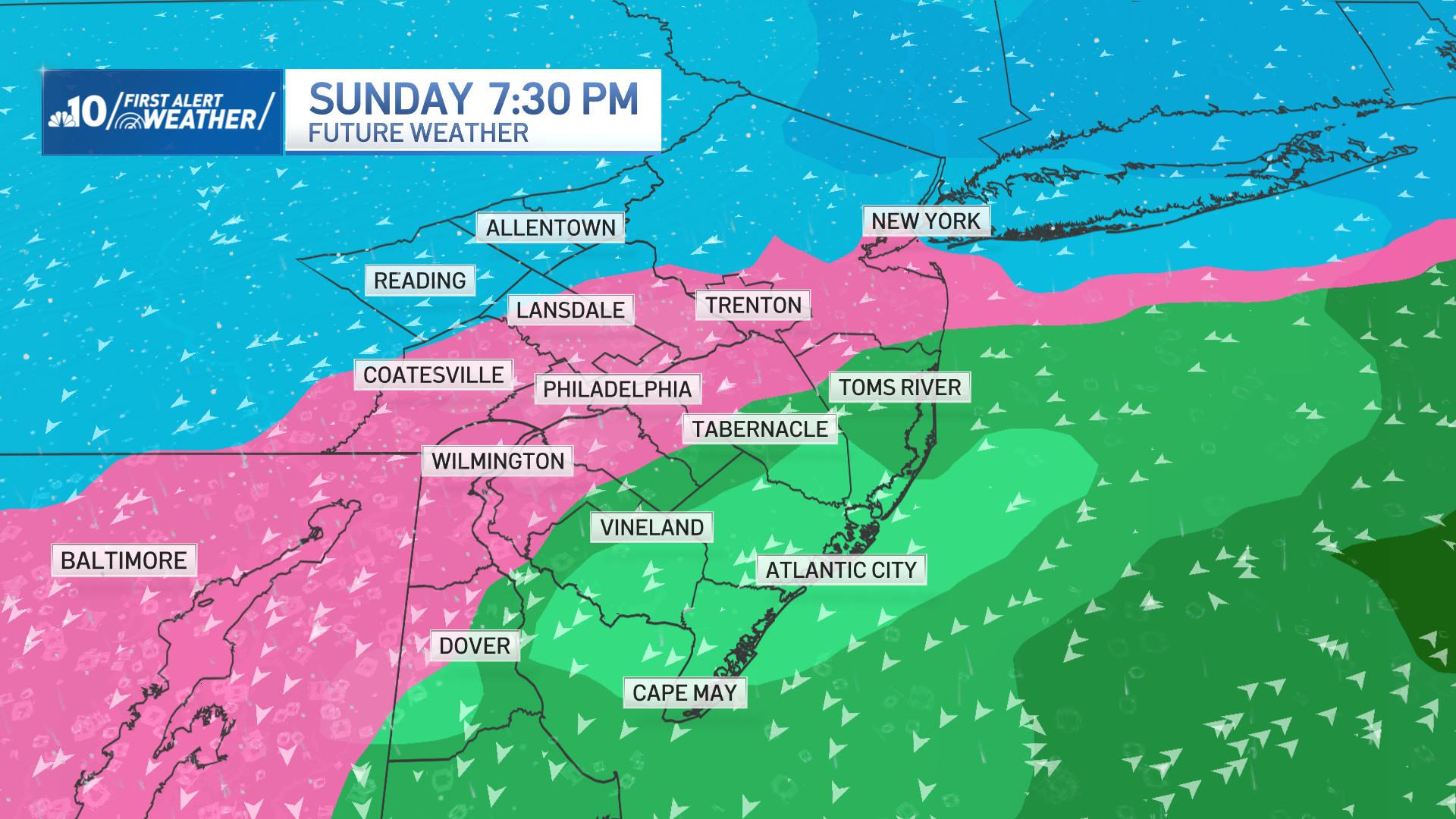 Arctic blast, snowstorm to hit Philadelphia region this weekend – NBC10 ...