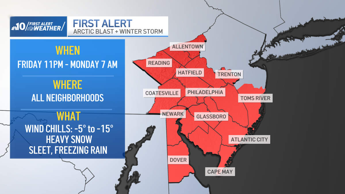 Live updates: Bitter cold Friday before winter storm, snow this weekend