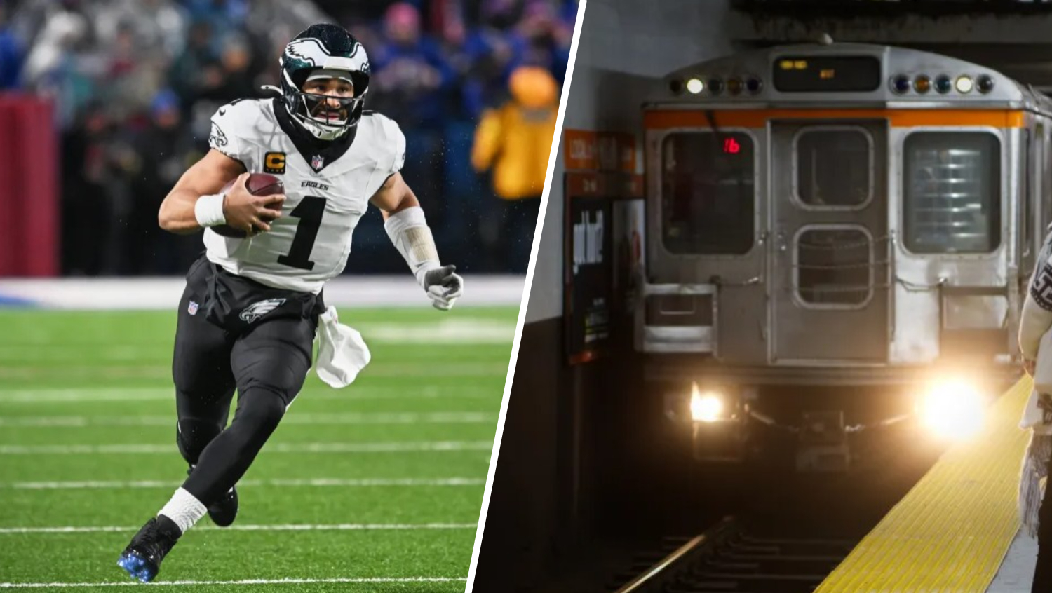 SEPTA plans extra express trains for Sunday's Eagles Wild Card game