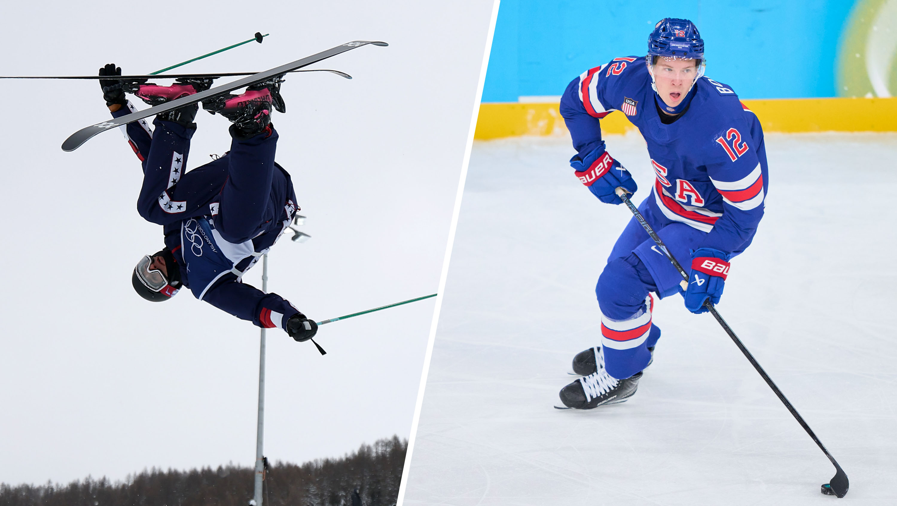 Olympics live updates: U.S. men play in hockey semis; Alex Ferreira wins gold