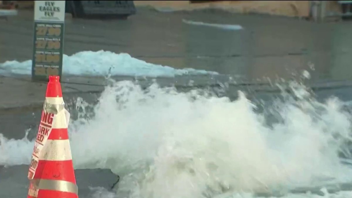 Crews work on water main break in East Mount Airy – NBC10 Philadelphia