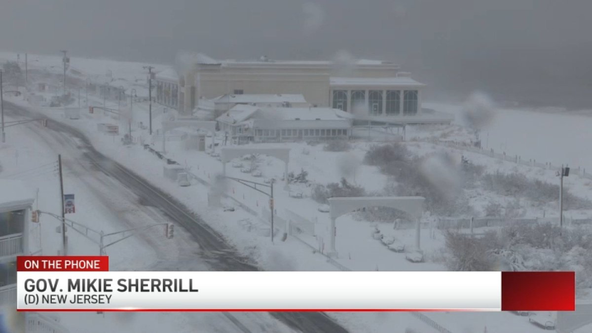 NJ Governor Mikie Sherrill shares the latest on the winter storm ...