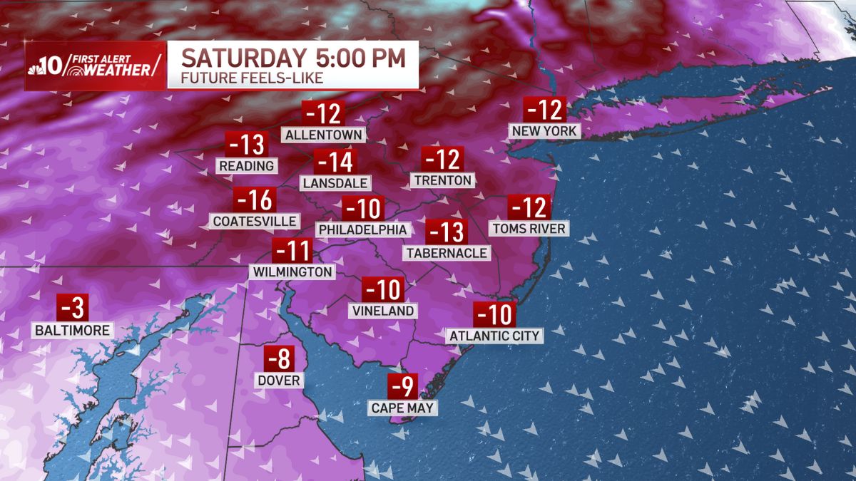 Snow squalls on Friday ahead of dangerous cold during the weekend ...