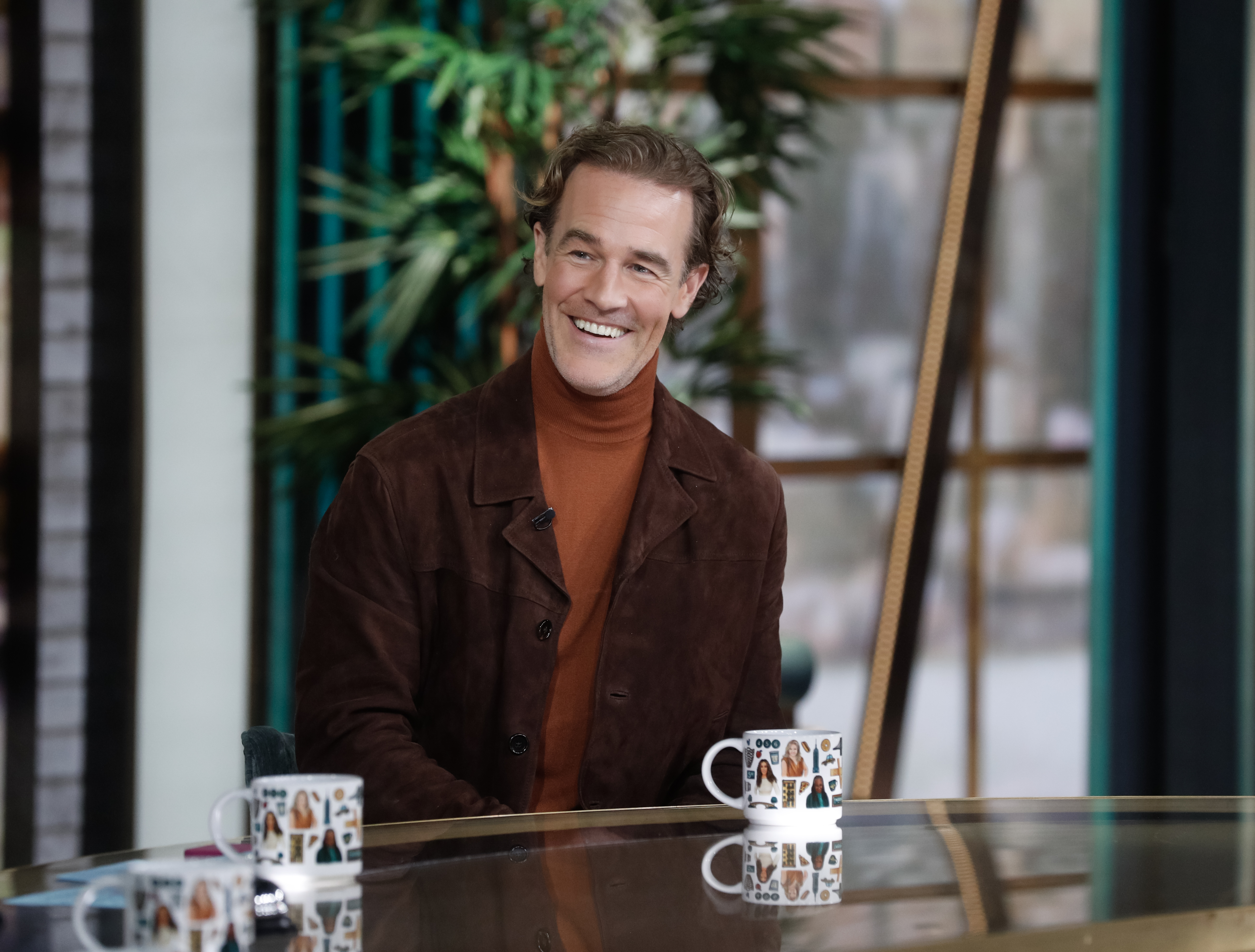 James Van Der Beek on “The View” on December 4th, 2024.