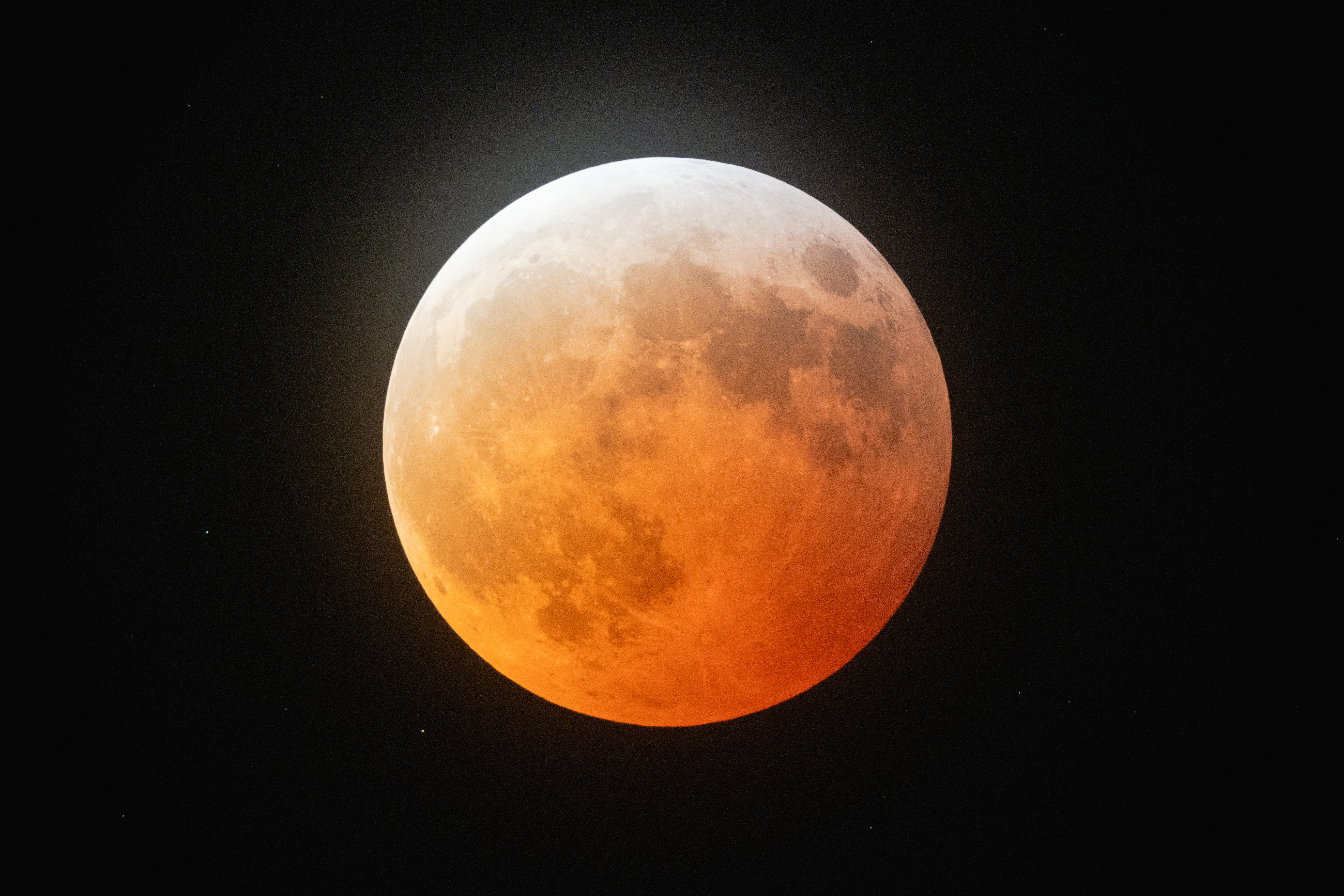 A total lunar eclipse will turn the moon blood red on Tuesday