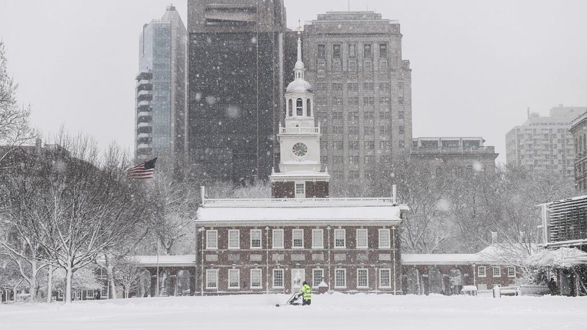 More than 20 inches of snow dropped in parts of the Pennsylvania suburbs and NJ while more than a foot of snow fell in Philly.