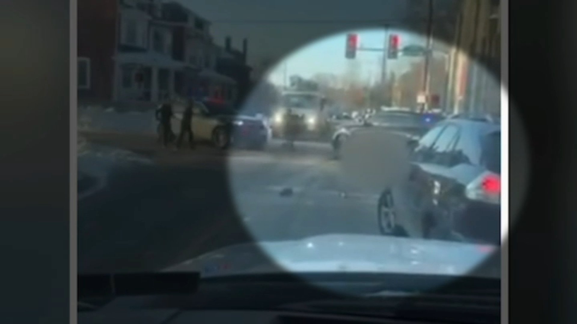 Investigation underway after Norristown officer hits naked man with police car