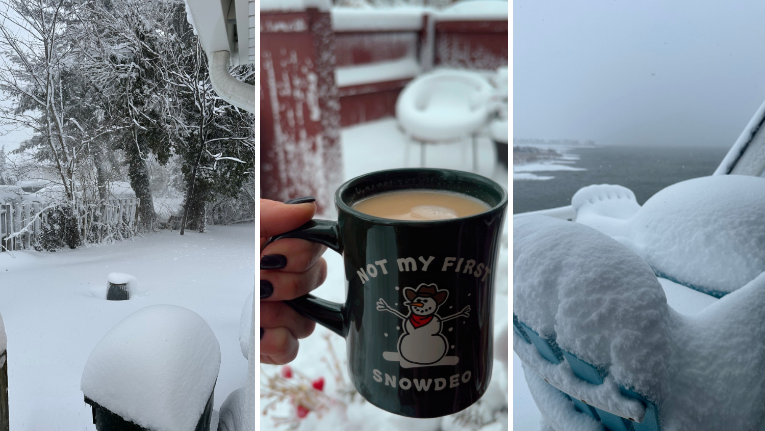 Snow day in New Egypt, New Jersey. | Snow in Doylestown. | Snow in Somers Point.