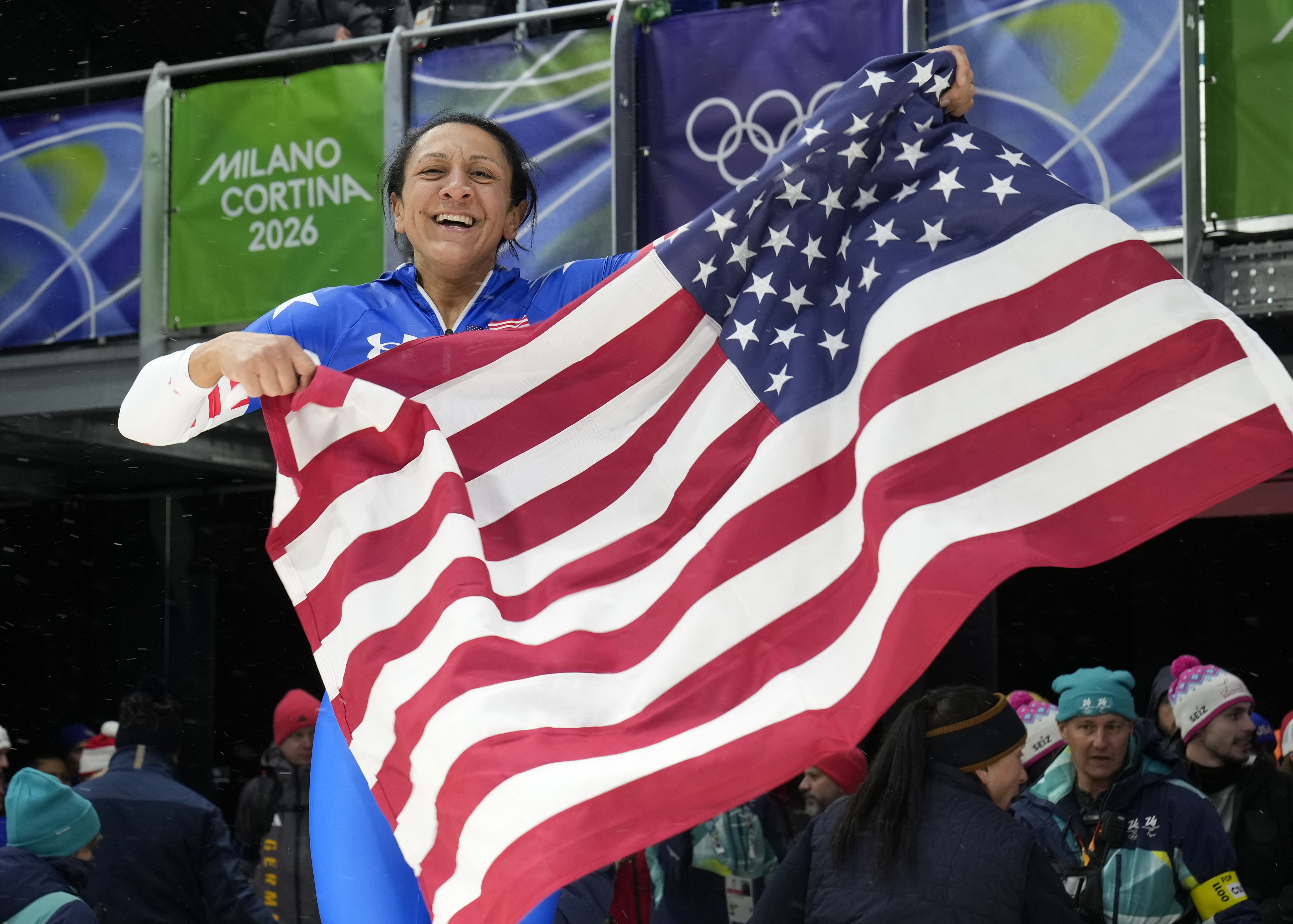 Elana Meyers Taylor reflects on celebrating Olympic gold medal with her sons