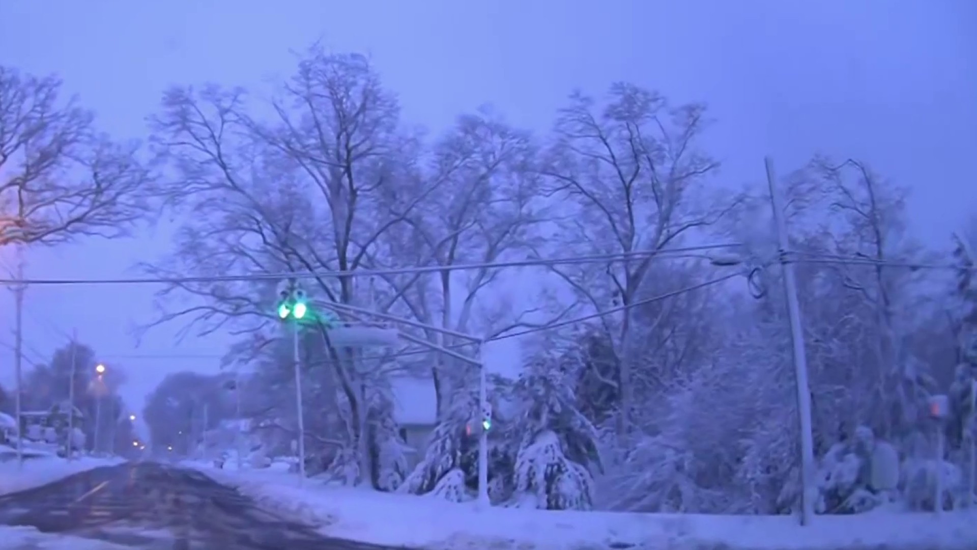 Major winter storm causes power outages across the region