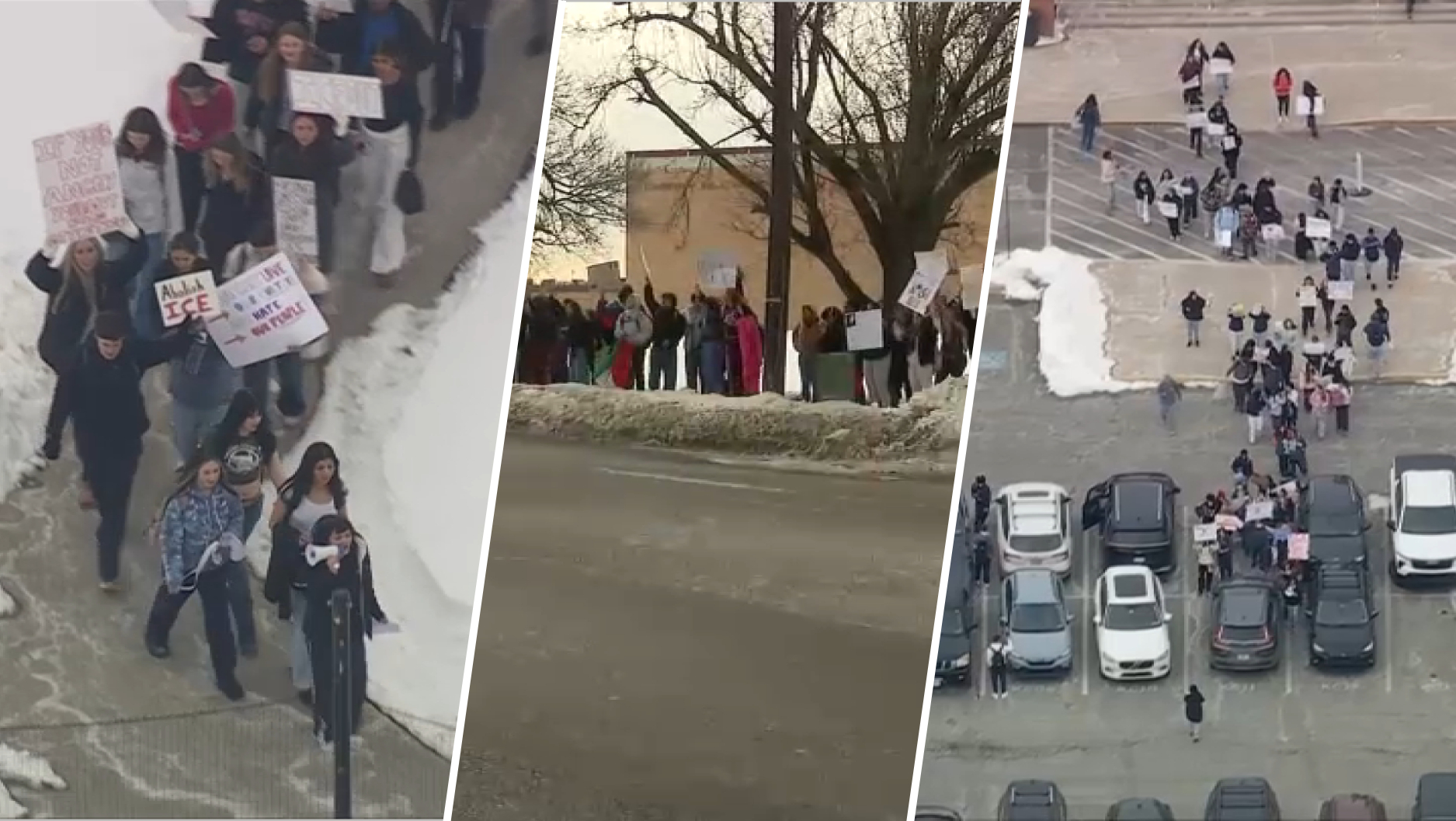 Students walked out of Pa. and NJ high schools to protest ICE