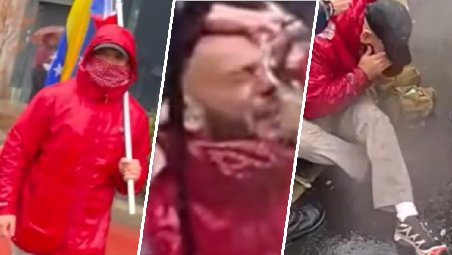 Police: Man sought in pepper spray attack during ‘Rally for Venezuela' in Philly