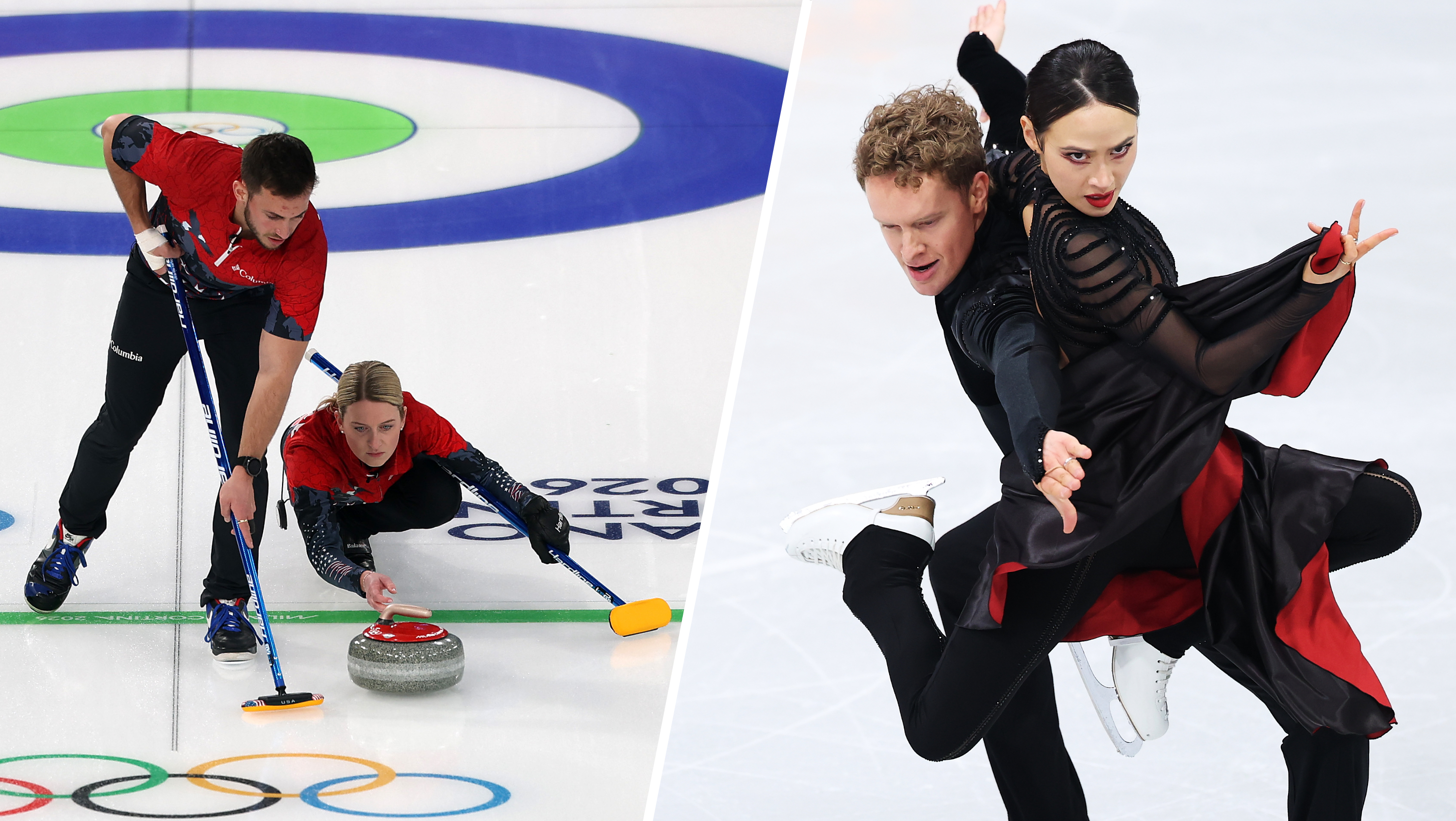 Live updates: U.S. leads figure skating team event;  Team Dropkin undefeated in curling