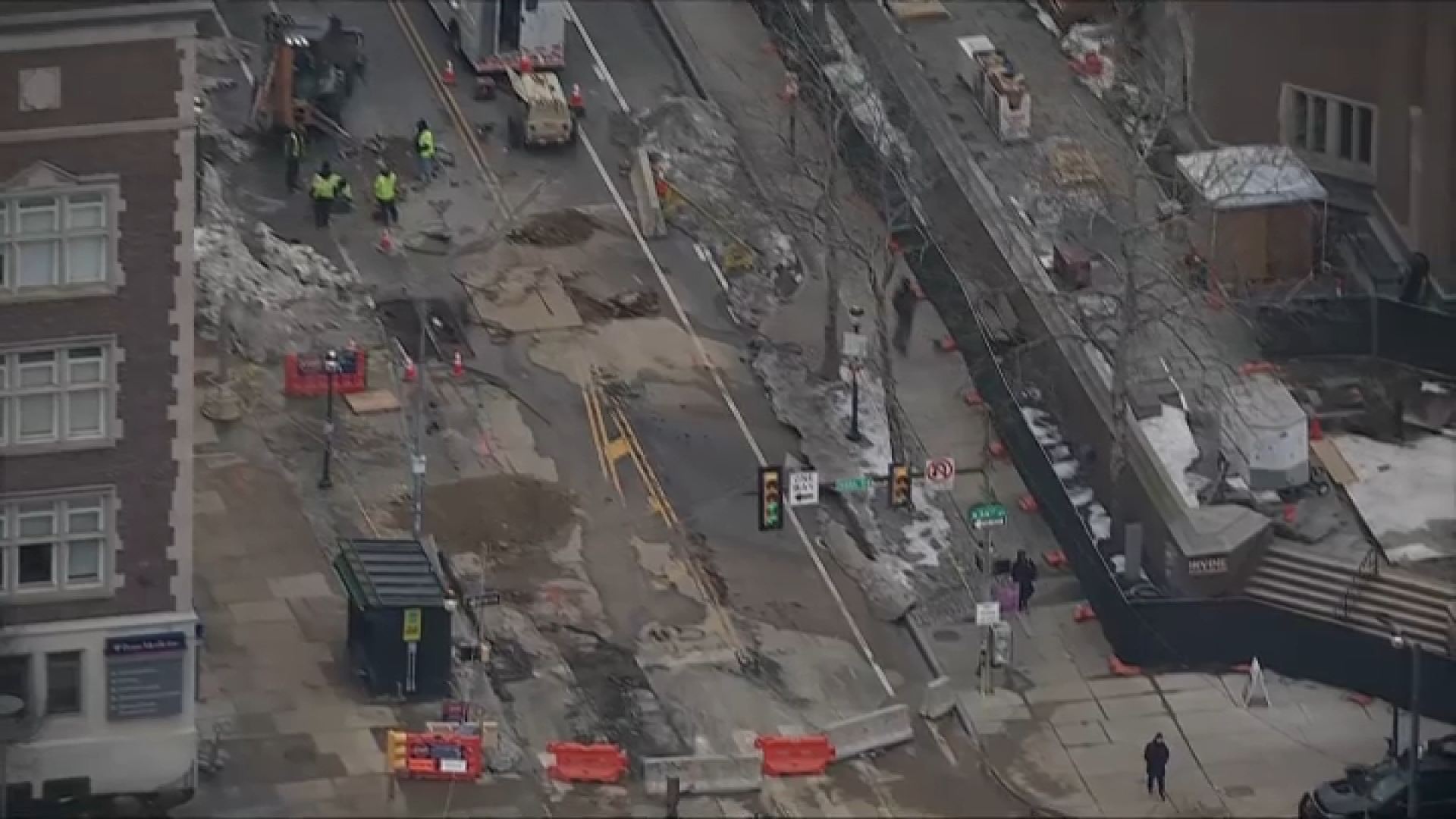 Water main break shuts down Spruce Street, Penn Medicine says – NBC10 ...