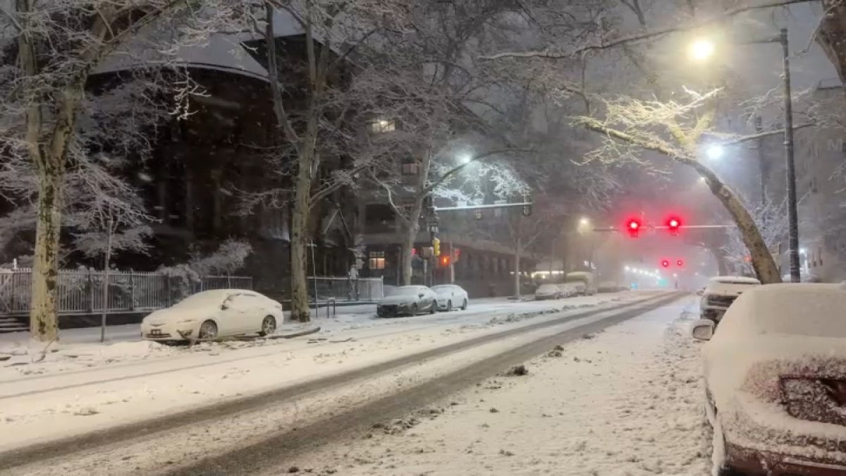 Latest snow totals for Del., NJ, Pa., and Philly on Sunday night