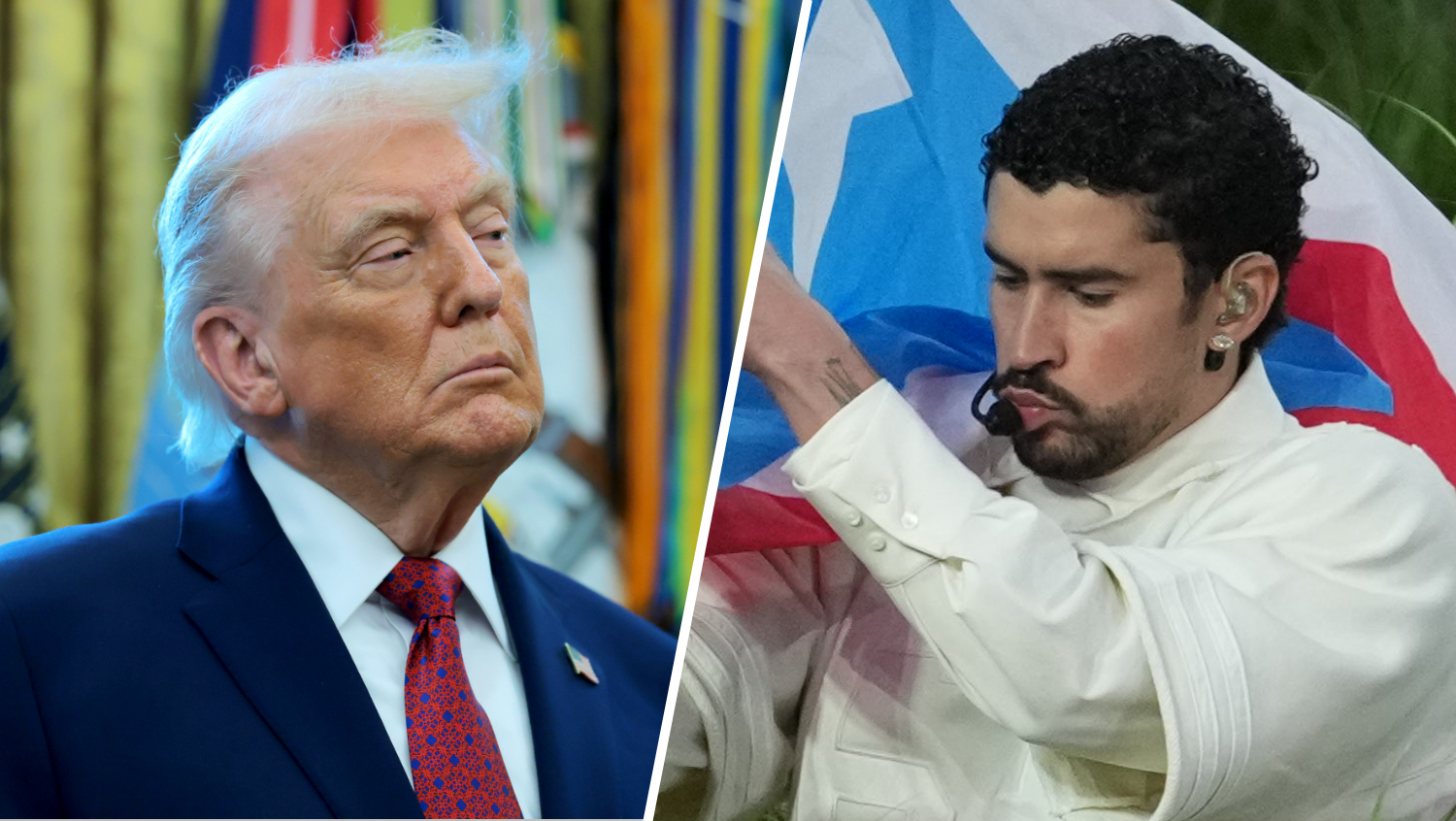 Donald Trump calls Bad Bunny's halftime show a ‘slap in the face' to the U.S.