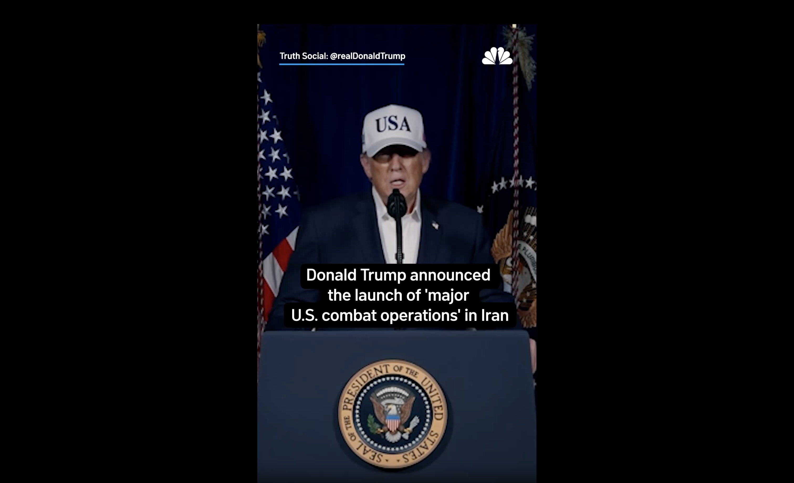 Read President Trump's statement on Iran in full