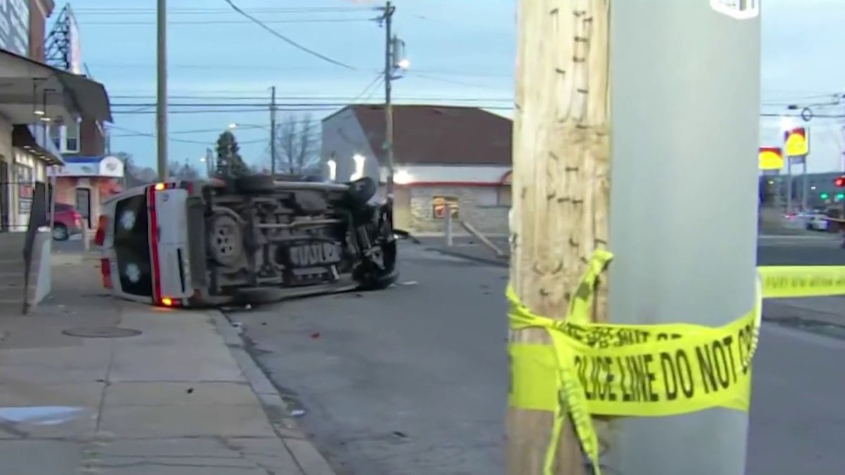 Woman, infant injured in crash involving an ambulance in Frankford ...