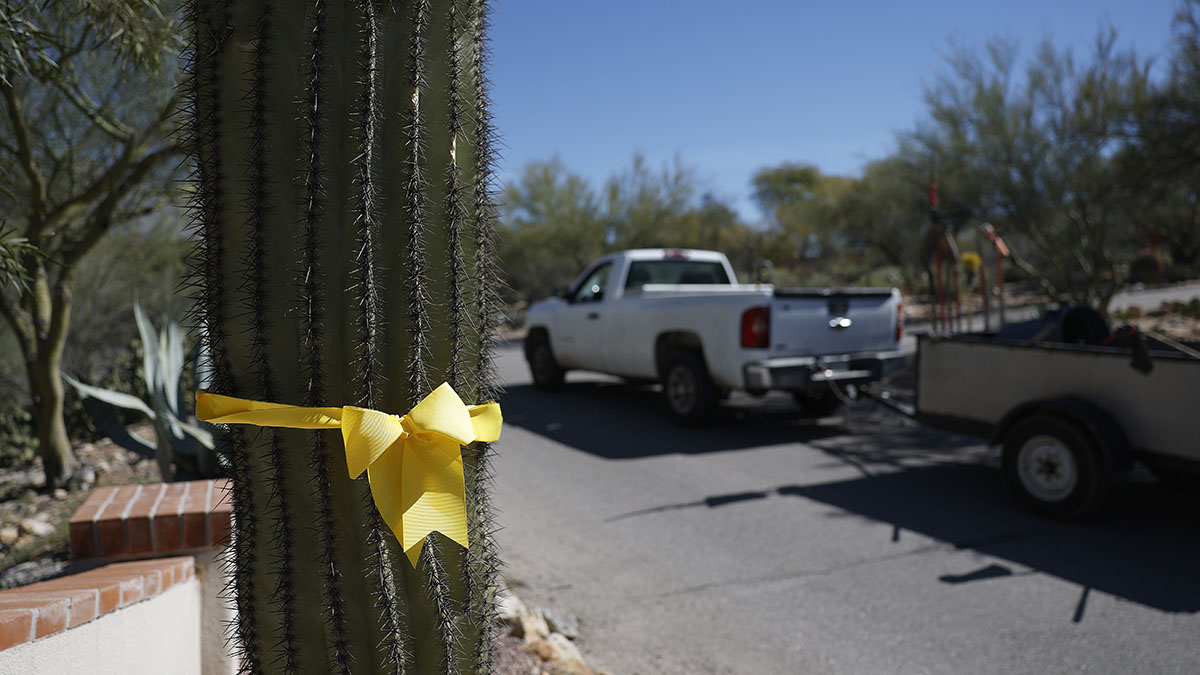 Nancy Guthrie's family visits tribute outside her home as sheriff says investigators getting ‘closer'